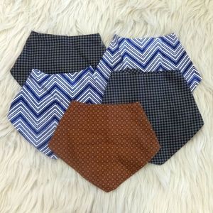 5 Pack Baby Drool Bibs